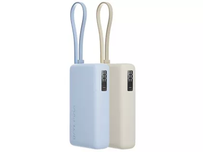 Внешний аккумулятор со встроенным кабелем Xiaomi 67W Power Bank 10000 (Integrated Cable) Tan, фото 5