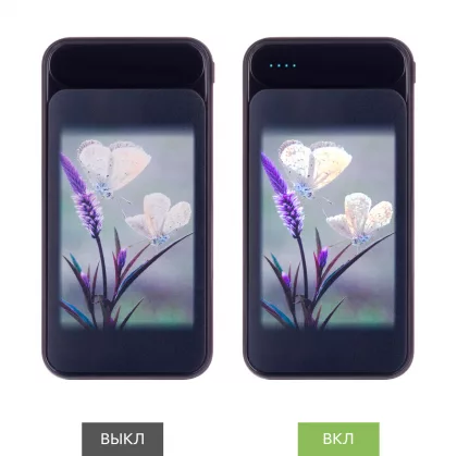 Внешний аккумулятор Старлайт Плюс НЕО (Starlight Plus NEO) 10000 mAh, синий, фото 7