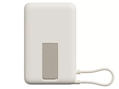 Внешний аккумулятор Xiaomi Magnetic Power Bank 10000 with Built-in Stand Beige, фото 2