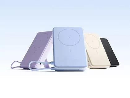 Внешний аккумулятор Xiaomi Magnetic Power Bank 10000 with Built-in Stand Beige, фото 8