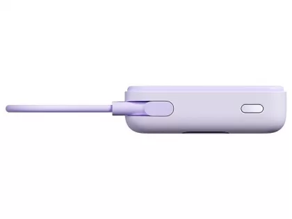 Внешний аккумулятор Xiaomi Magnetic Power Bank 10000 with Built-in Stand Purple, фото 4