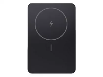 Внешний аккумулятор Xiaomi Super Slim Magnetic Power Bank 5000 Black, фото 1