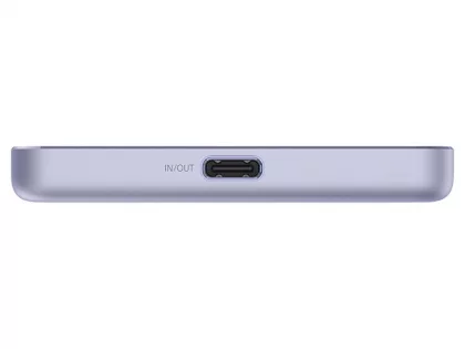 Внешний аккумулятор Xiaomi Super Slim Magnetic Power Bank 5000 Purple, фото 4