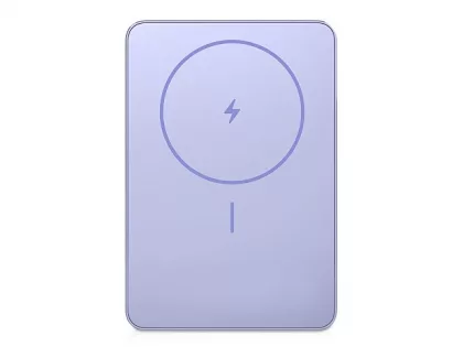 Внешний аккумулятор Xiaomi Super Slim Magnetic Power Bank 5000 Purple, фото 1