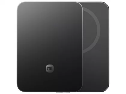 Внешний аккумулятор UltraThin Magnetic Power Bank 5000 15 Вт, c CCC сертификацией, графит, фото 4