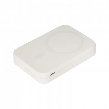 Внешний аккумулятор Юнион PD (Union PD) 10000mAh с функцией беспроводной зарядки 15W, белый