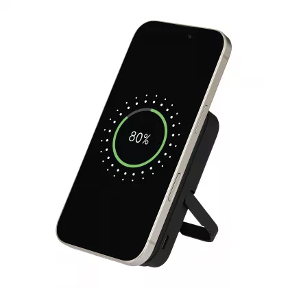 Внешний аккумулятор Юнион PD (Union PD) 10000mAh с функцией беспроводной зарядки 15W, черный, фото 9