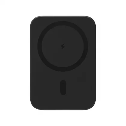 Внешний аккумулятор Юнион PD (Union PD) 10000mAh с функцией беспроводной зарядки 15W, черный, фото 3