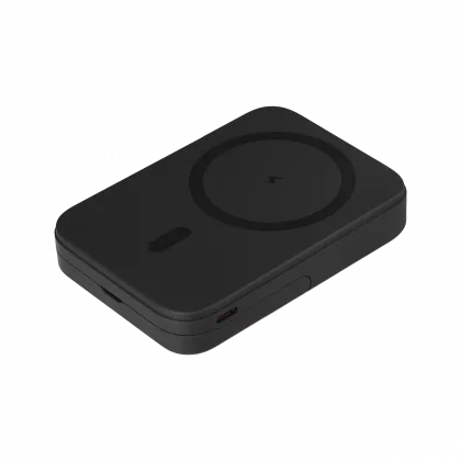 Внешний аккумулятор Юнион PD (Union PD) 10000mAh с функцией беспроводной зарядки 15W, черный