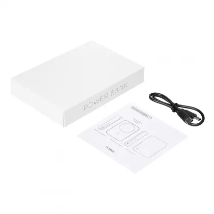 Внешний аккумулятор Юнион PD (Union PD) 10000mAh с функцией беспроводной зарядки 15W, синий, фото 10