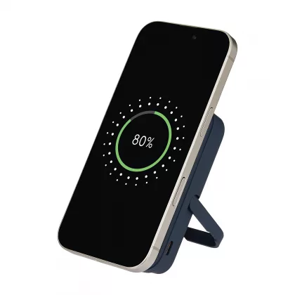 Внешний аккумулятор Юнион PD (Union PD) 10000mAh с функцией беспроводной зарядки 15W, синий, фото 9