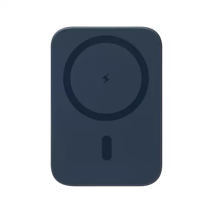 Внешний аккумулятор Юнион PD (Union PD) 10000mAh с функцией беспроводной зарядки 15W, синий, фото 3