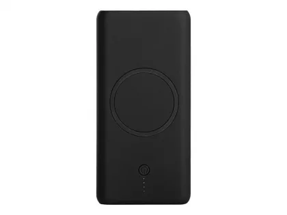 Внешний беспроводной аккумулятор c QC/PD "Reload", 10000 mAh, черный (Р), фото 2
