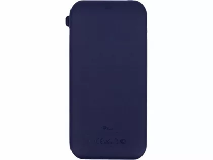 Внешний беспроводной аккумулятор с подсветкой лого «Astro», 10000 mAh, темно-синий (Р), фото 6