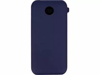 Внешний беспроводной аккумулятор с подсветкой лого «Astro», 10000 mAh, темно-синий (Р), фото 5