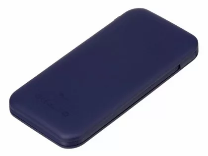 Внешний беспроводной аккумулятор с подсветкой лого «Astro», 10000 mAh, темно-синий (Р), фото 2