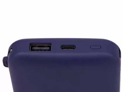 Внешний беспроводной аккумулятор с подсветкой лого «Astro», 10000 mAh, темно-синий (Р), фото 7