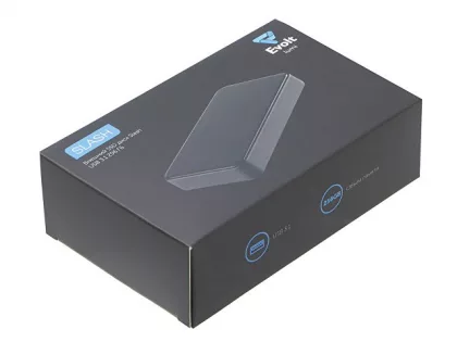 Внешний SSD диск с подсветкой гравировки  «Слэш», 256 ГБ, фото 9