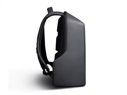 Водостойкий антикражный рюкзак Hipack для ноутбука 15.6", черный, фото 5