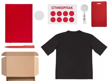 Welcome pack «Simple kit», красный, фото 2
