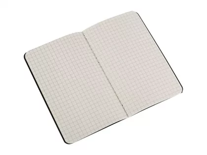 Записная книжка Moleskine Cahier (в клетку, 1 шт.), Pocket (9х14см), черный, фото 2