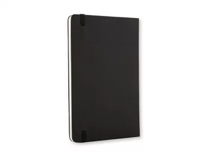 Записная книжка Moleskine Classic (нелинованный) в твердой обложке, Large (13х21см), черный, фото 2