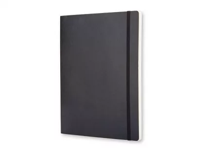 Записная книжка Moleskine Classic Soft (нелинованный), Хlarge (19х25 см), черный, фото 5