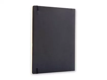 Записная книжка Moleskine Classic Soft (нелинованный), Хlarge (19х25 см), черный, фото 6