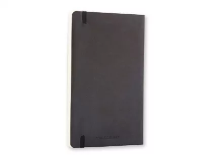 Записная книжка Moleskine Classic Soft (нелинованный), Large (13х21см), черный, фото 2