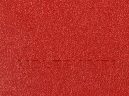 Записная книжка Moleskine Classic Soft (в линейку), Large (13х21см), красный, фото 6