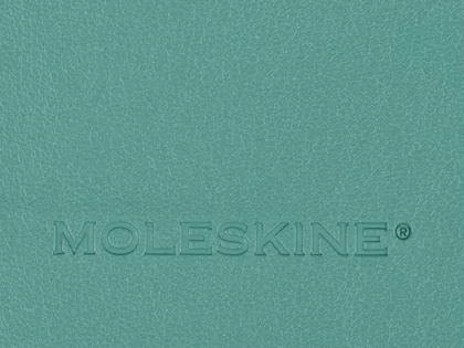 Записная книжка Moleskine Classic Soft (в линейку), Large (13х21см), морская волна, фото 6