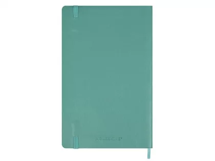 Записная книжка Moleskine Classic Soft (в линейку), Large (13х21см), морская волна, фото 5