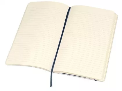 Записная книжка Moleskine Classic Soft (в линейку), Large (13х21см), сапфировый синий, фото 2