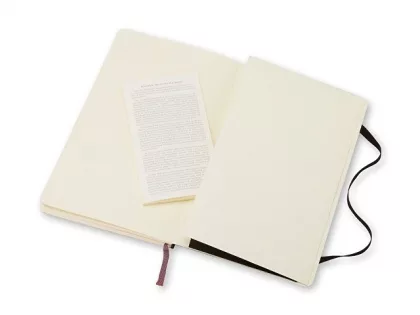 Записная книжка Moleskine Classic Soft (в линейку), Pocket (9х14 см), черный, фото 4