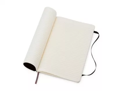 Записная книжка Moleskine Classic Soft (в линейку), Pocket (9х14 см), черный, фото 3