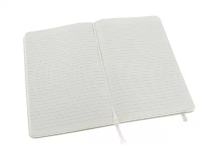 Записная книжка Moleskine Classic (в линейку) в твердой обложке, Large (13х21см), белый, фото 3