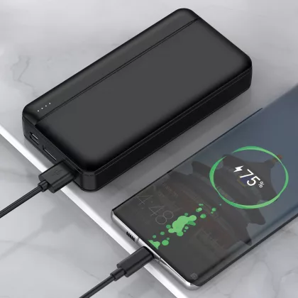 Зарядное устройство "Twenty Matt" 20000 mAh, черный, фото 4