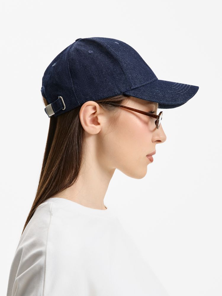 Бейсболка Denimate, темно-синяя, фото 10
