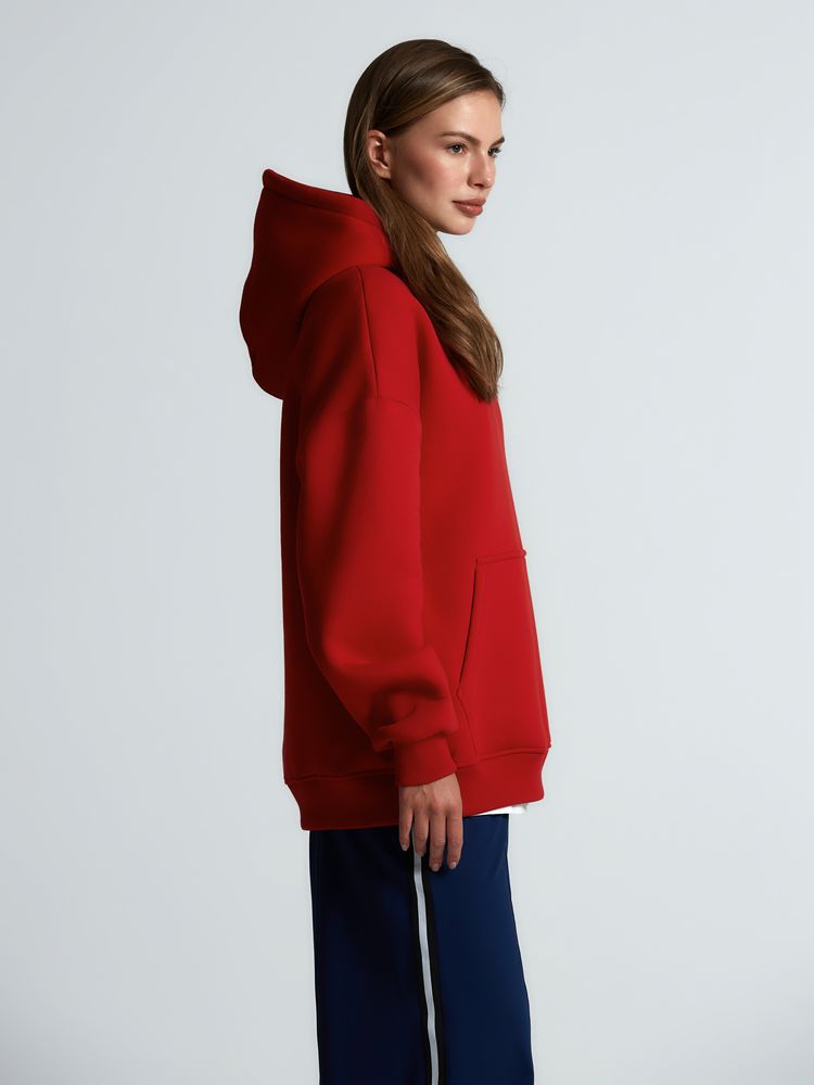 Худи Kulonga Oversize, красное, фото 8