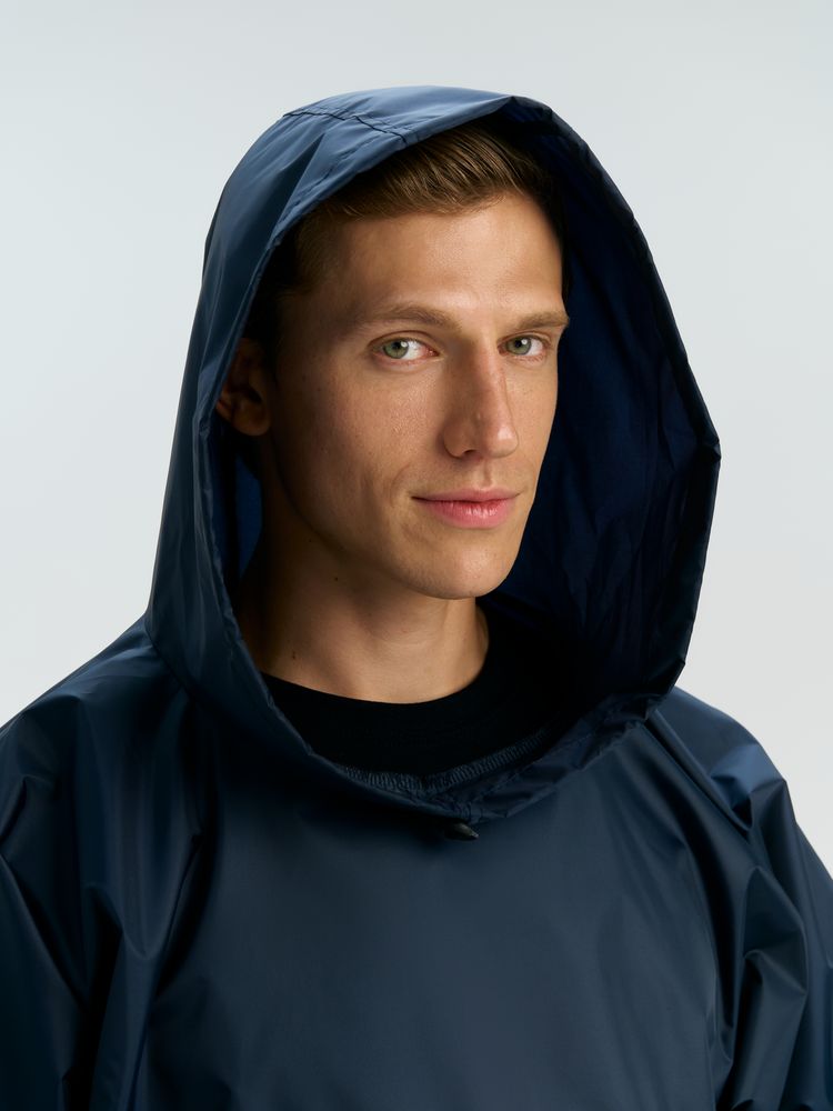Дождевик-анорак Alatau, укороченный, темно-синий, единый размер, фото 8