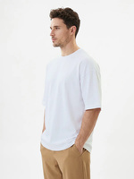 Футболка Oversize Premium 210, белая, фото 1