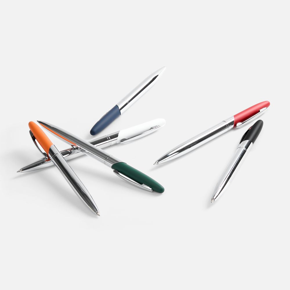 Ручка шариковая Dagger Soft Touch, красная, фото 5