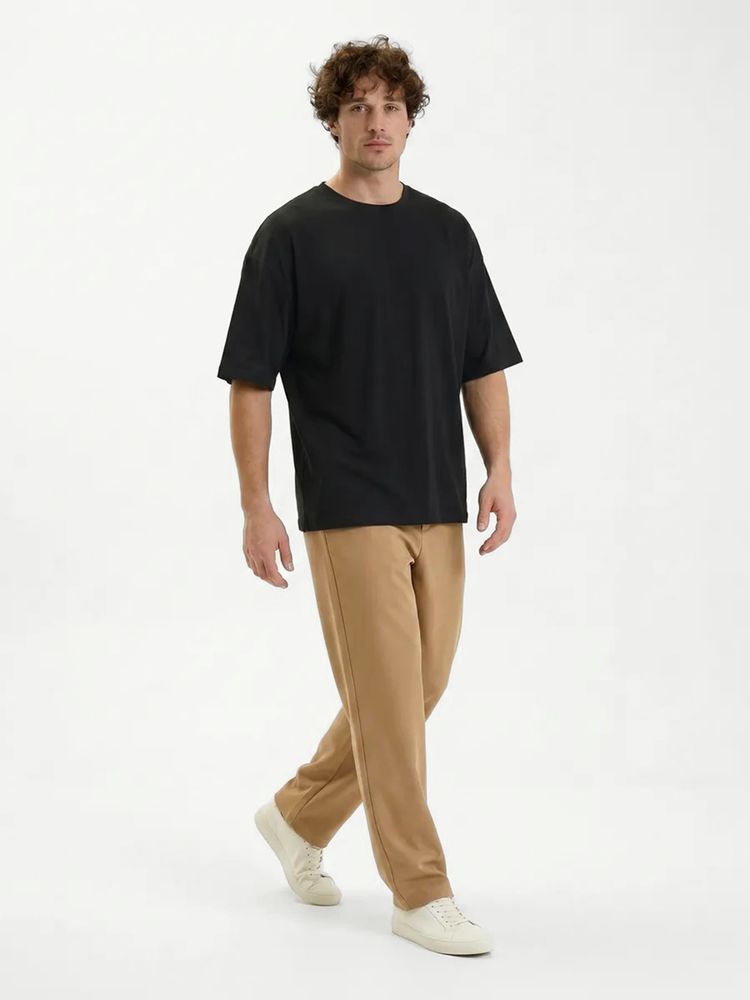 Футболка Oversize Premium 210, черная, фото 6