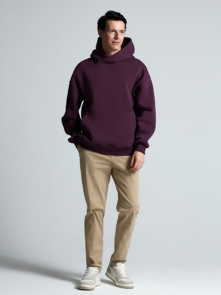 Худи Kulonga Oversize, фиолетовое, фото 12