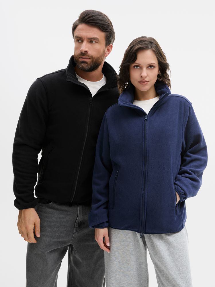 Куртка флисовая унисекс Ben Mac, темно-синяя, фото 14