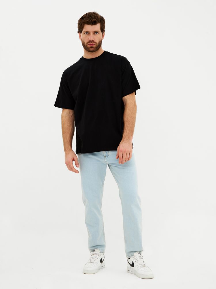 Футболка Oversize Premium, черная, фото 5