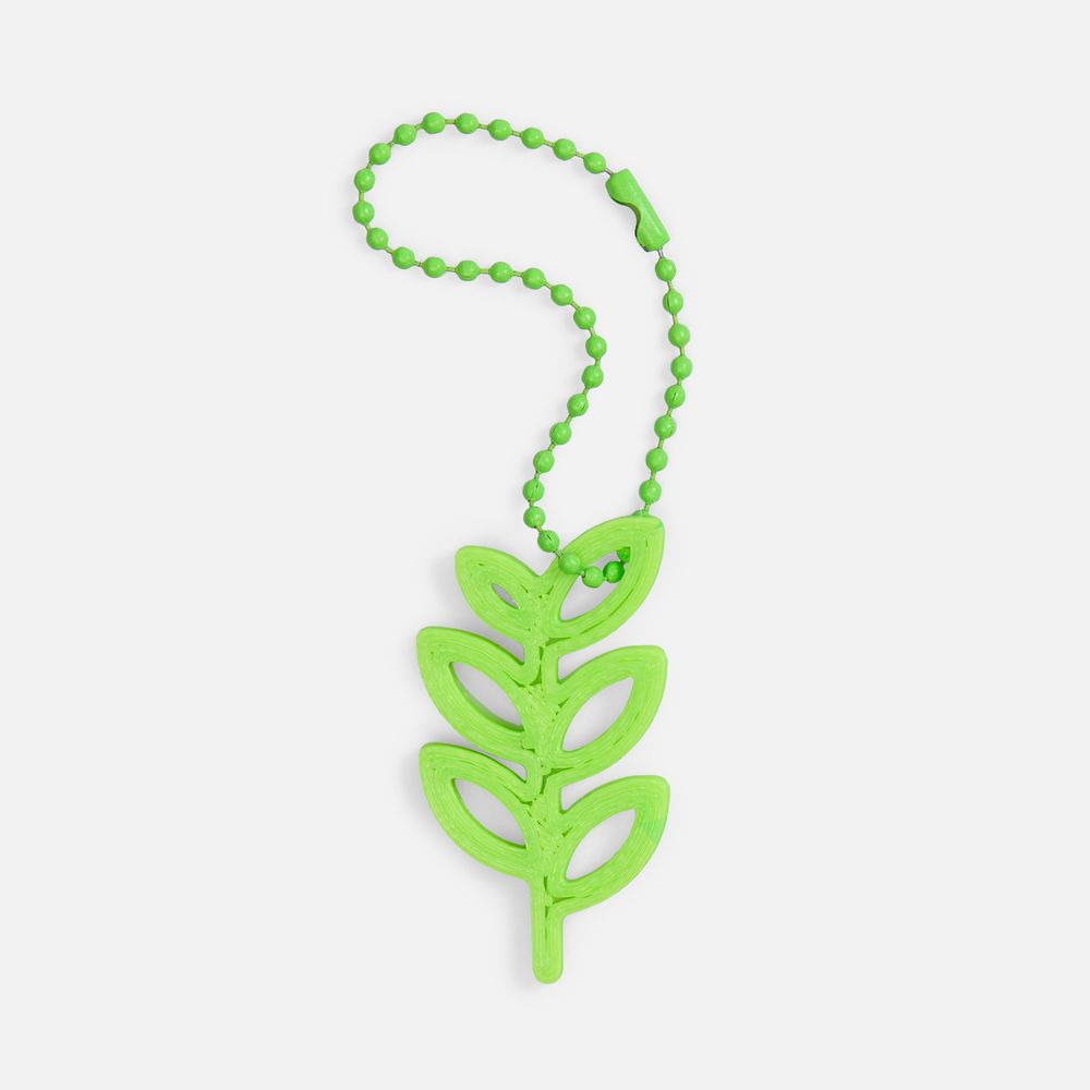 Подвеска Flora, 3D-печать на заказ, лист рябины, фото 4
