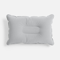 Надувная подушка Pillowish, серая, фото 1