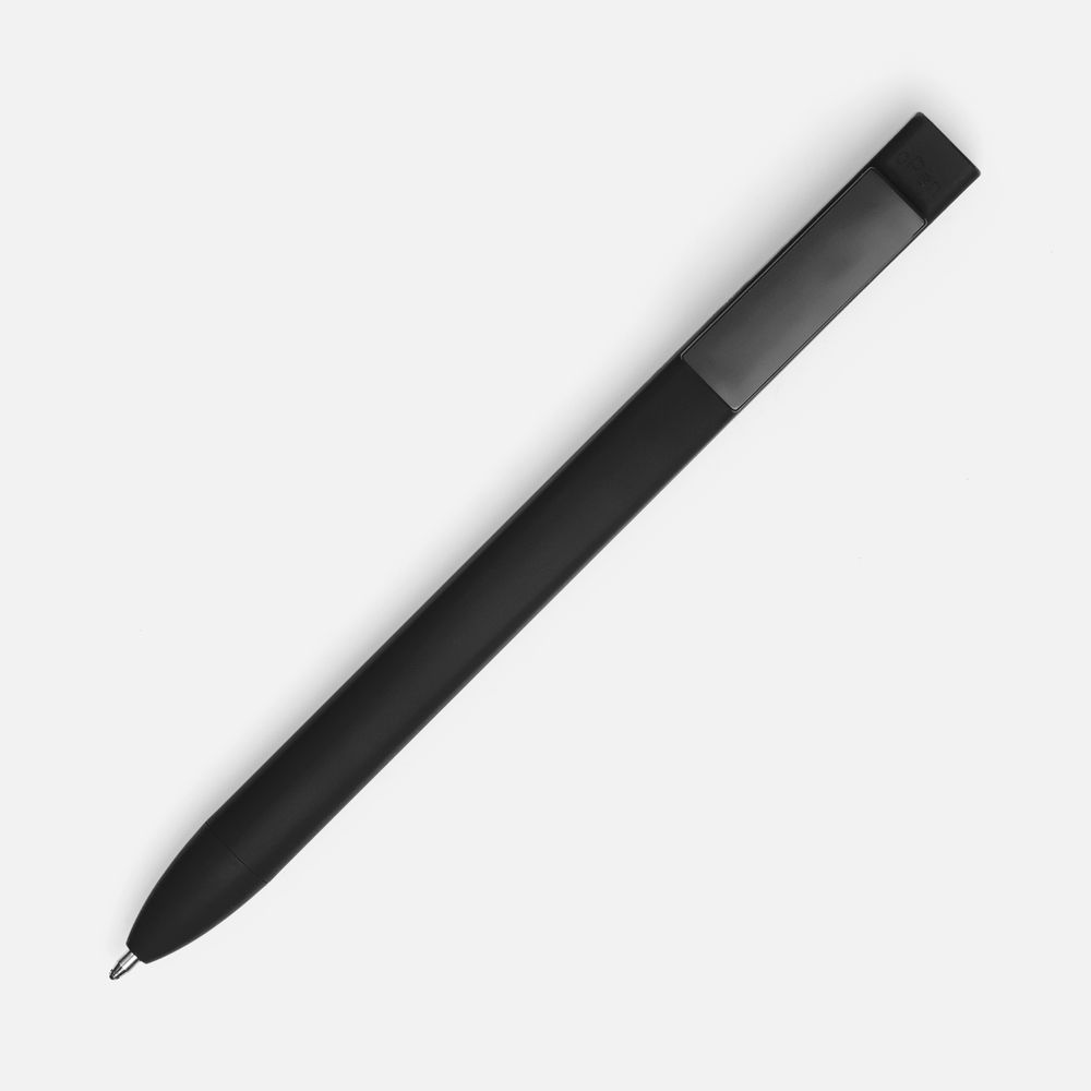 Ручка шариковая Swiper SQ Soft Touch, черная, фото 2