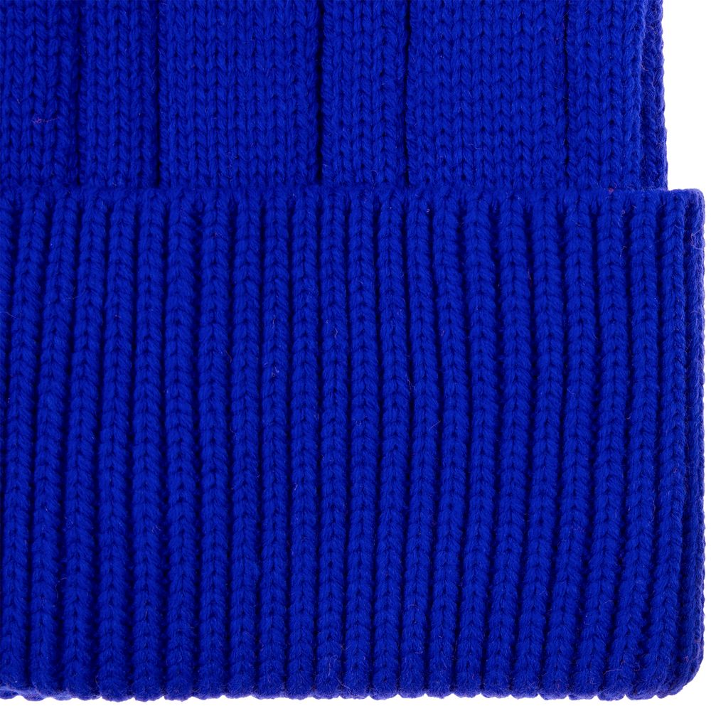 Шапка Knit Beat, синяя, фото 3